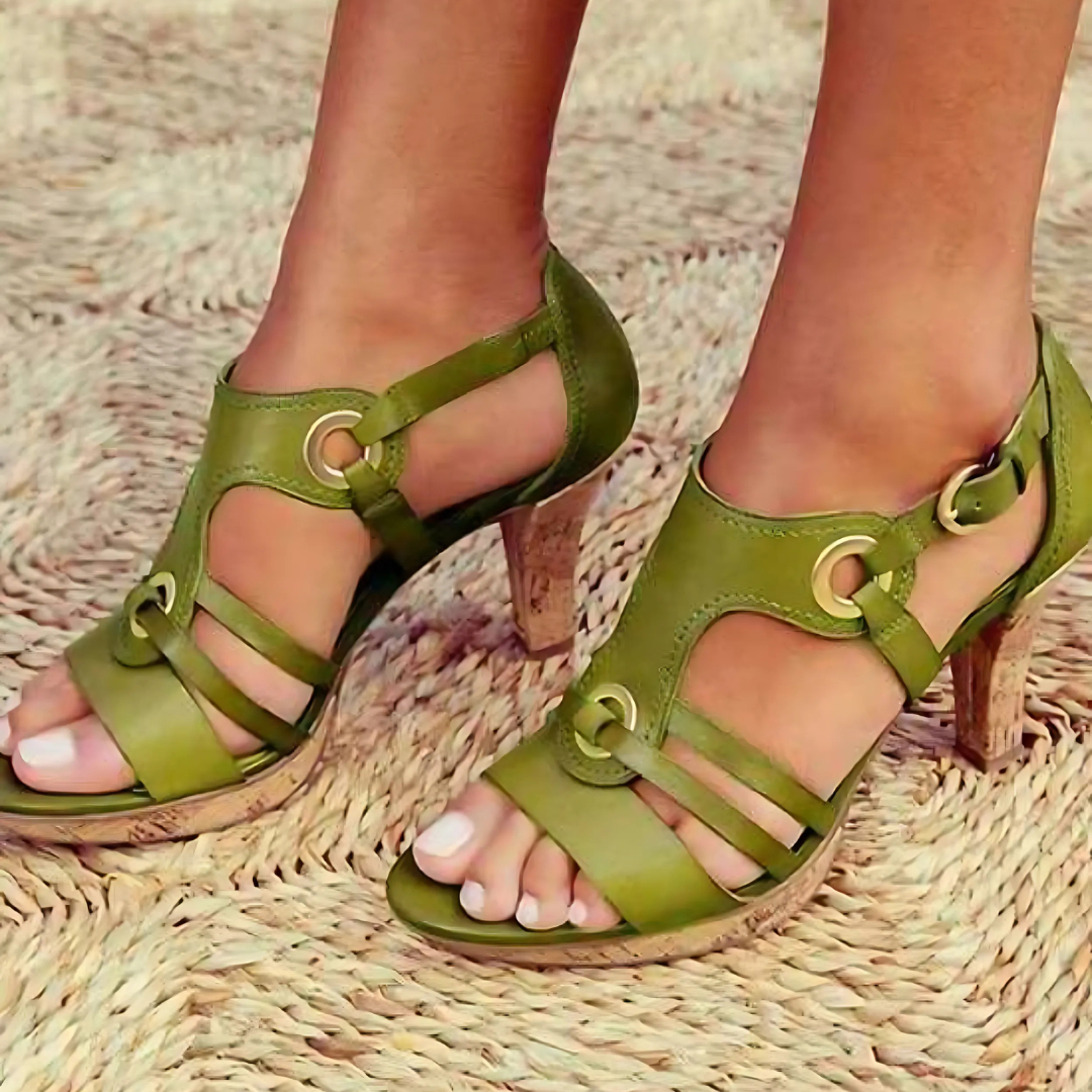Sandalias modernas con Diseño de Tiras