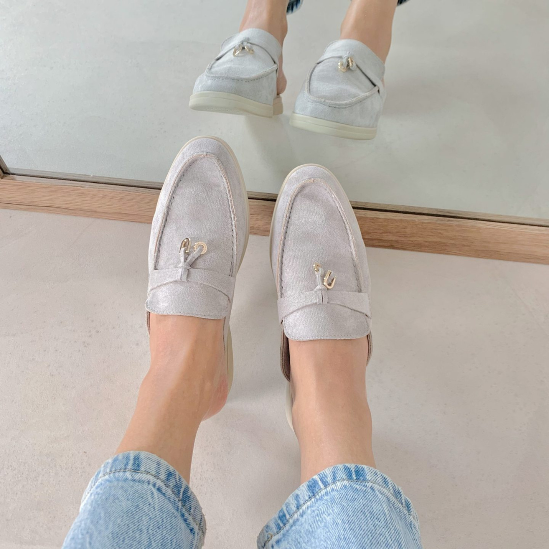 Sandalias elegantes con punta cerrada para mujer