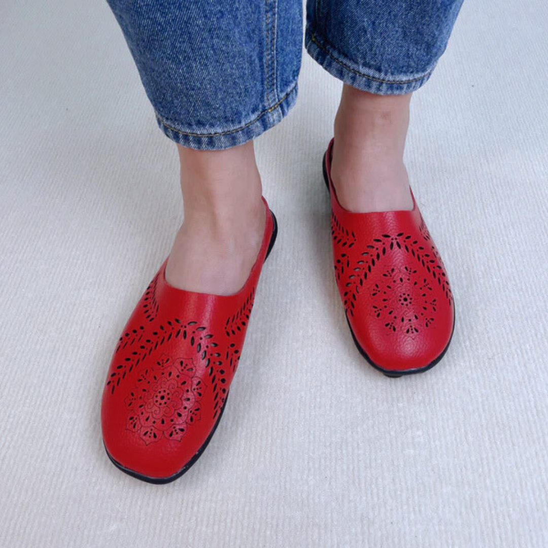 Mocasines elegantes con punta cerrada para mujer