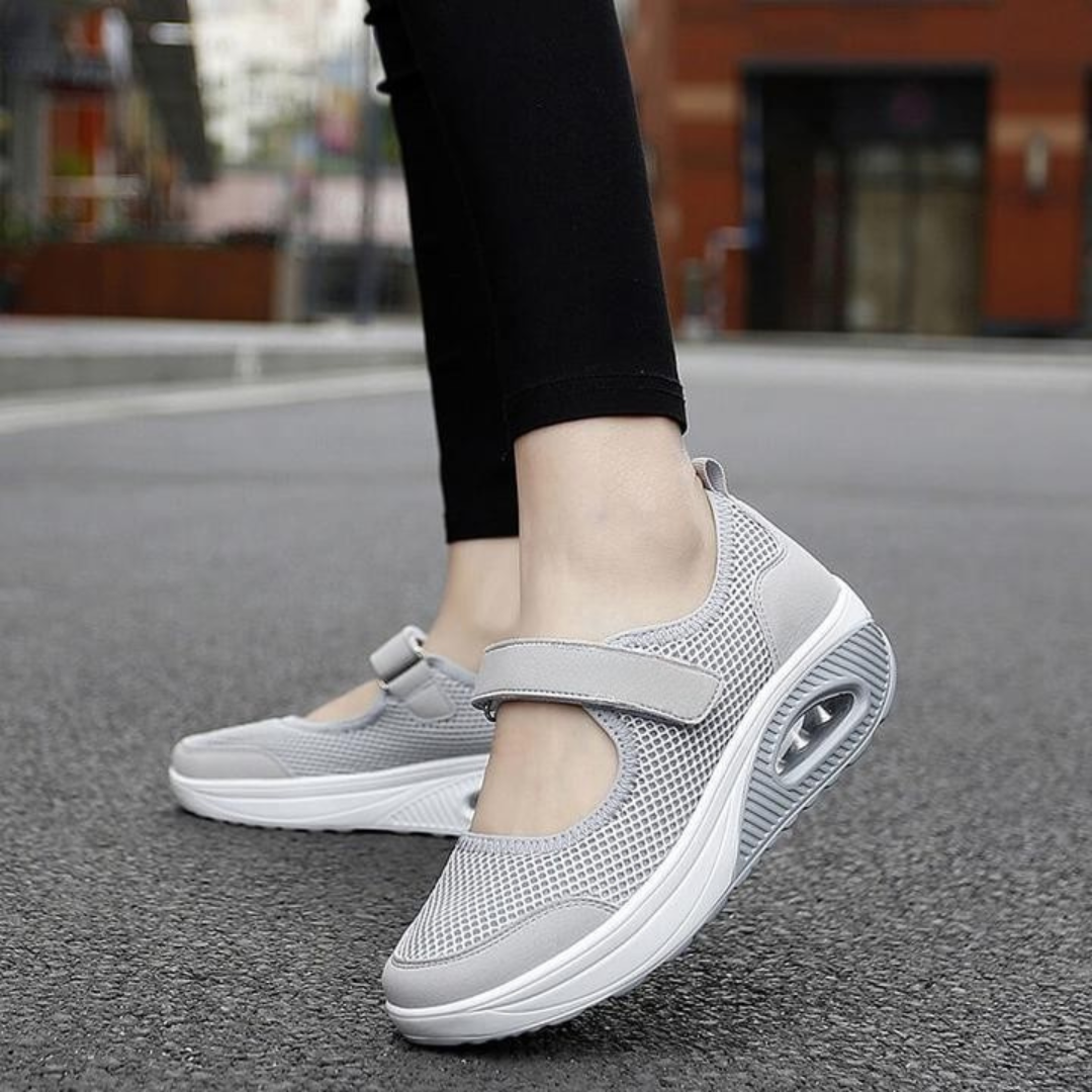 Zapatos de Mujer Cómodos, Antideslizantes y con Cierre de Velcro