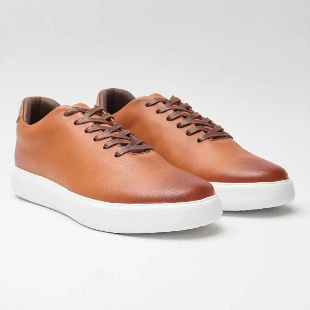 Zapatos de cuero casuales para hombre con suela cómoda®