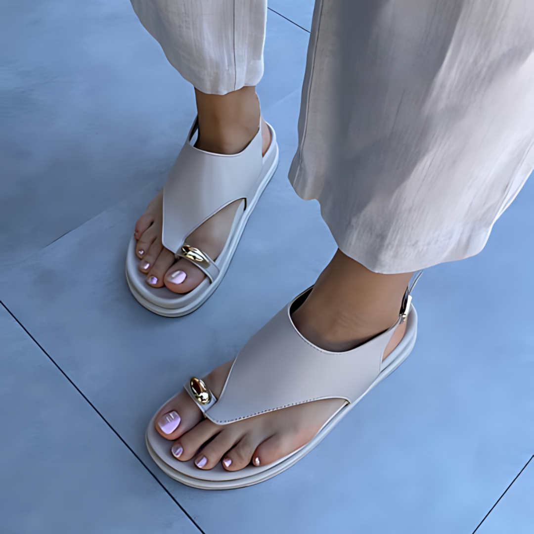 Sandalias con suela ortopédica