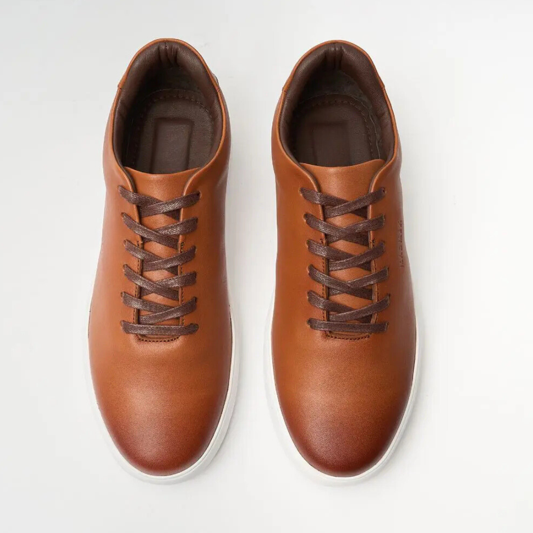 Zapatos de cuero casuales para hombre con suela cómoda®