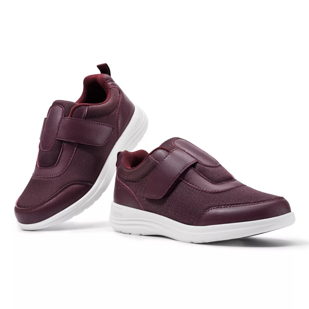 Zapatos unisex cómodos con tiras fáciles de poner para diabéticos