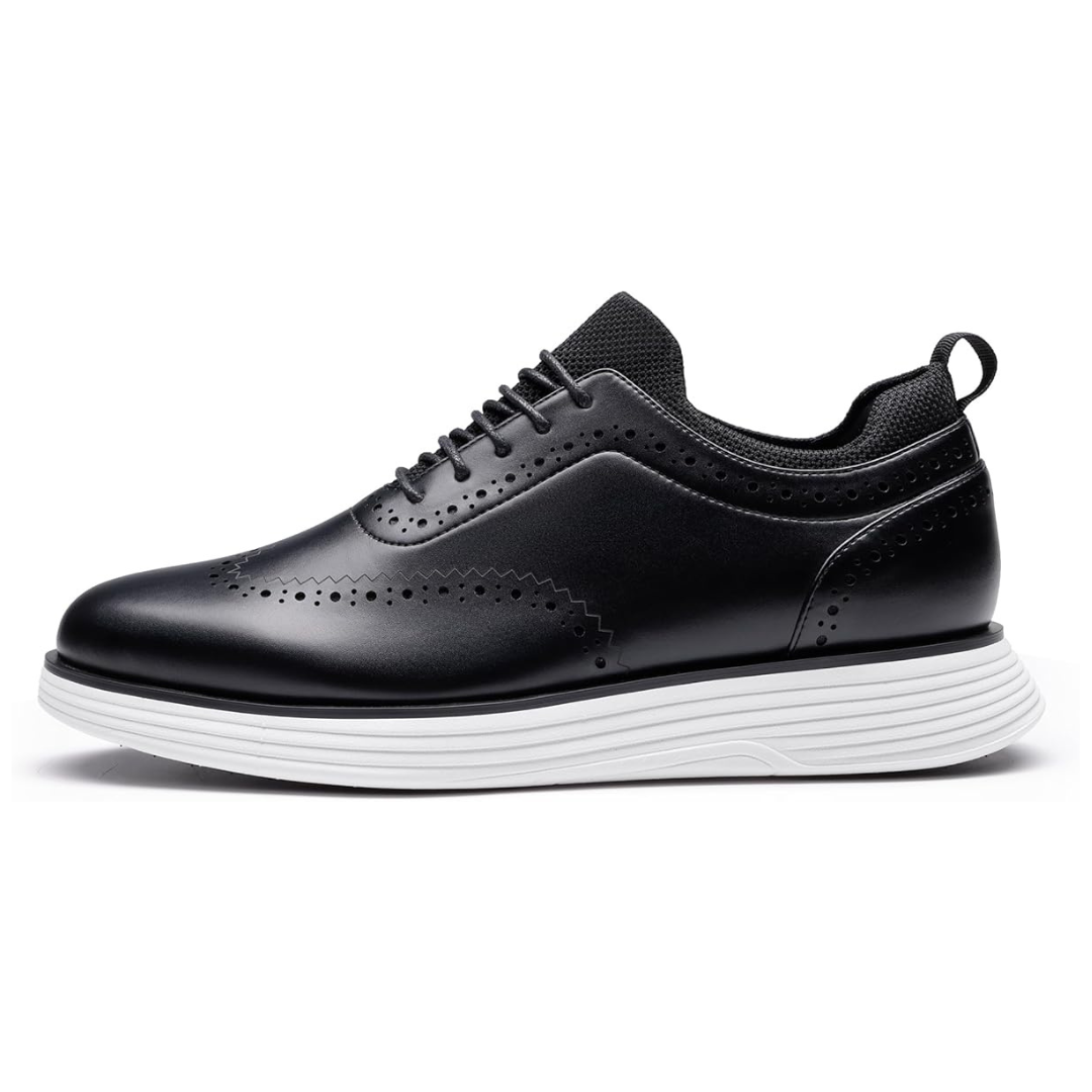 Zapatos casuales de cuero texturizado para hombre