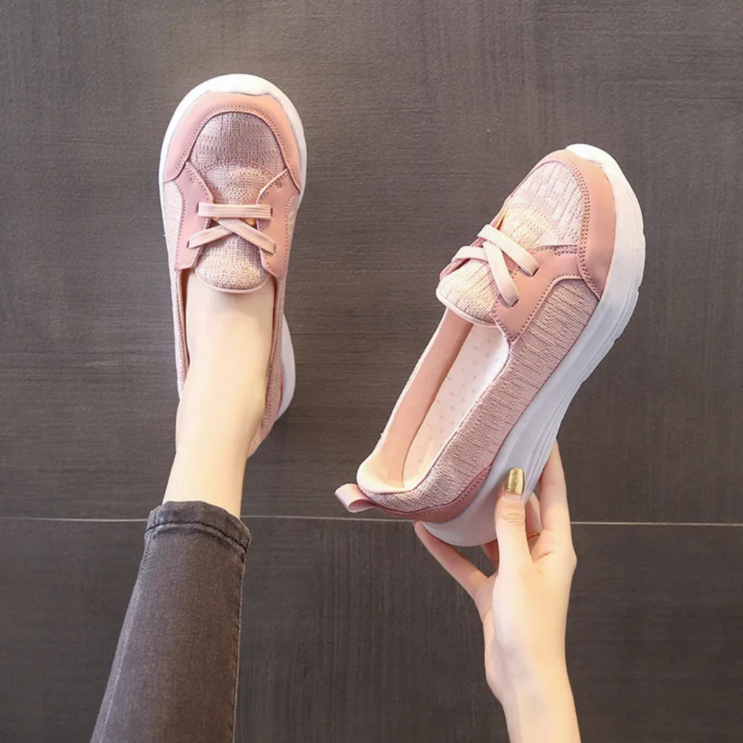 Zapatos ortopédicos sin cordones para mujer con soporte para el arco y suela antideslizante®