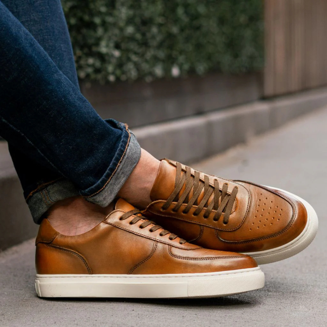 Zapatos de estilo clásico en suave piel italiana para hombre®