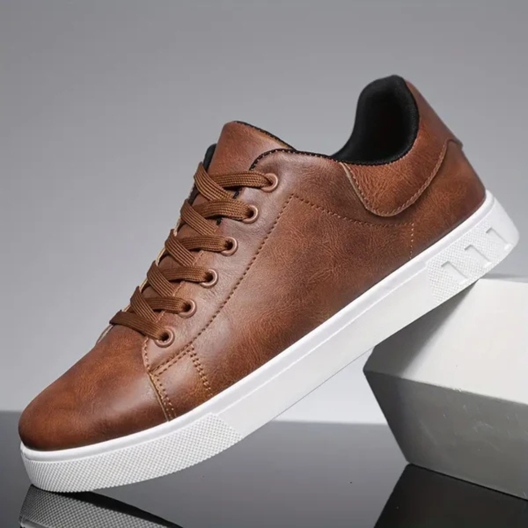 Zapato Ortopédico Casual de Cuero para Hombre