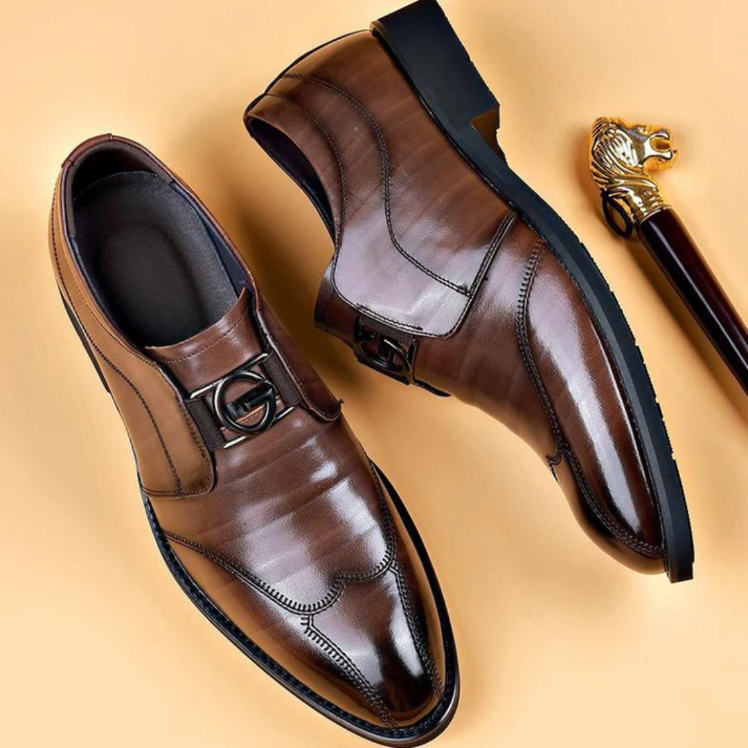 Zapatos formales de cuero de alta calidad para hombre