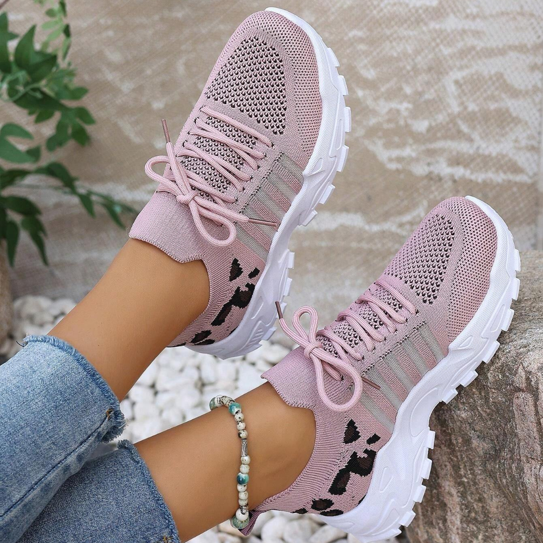 Zapatillas Deportivas de Mujer con Detalles de Animal Print®