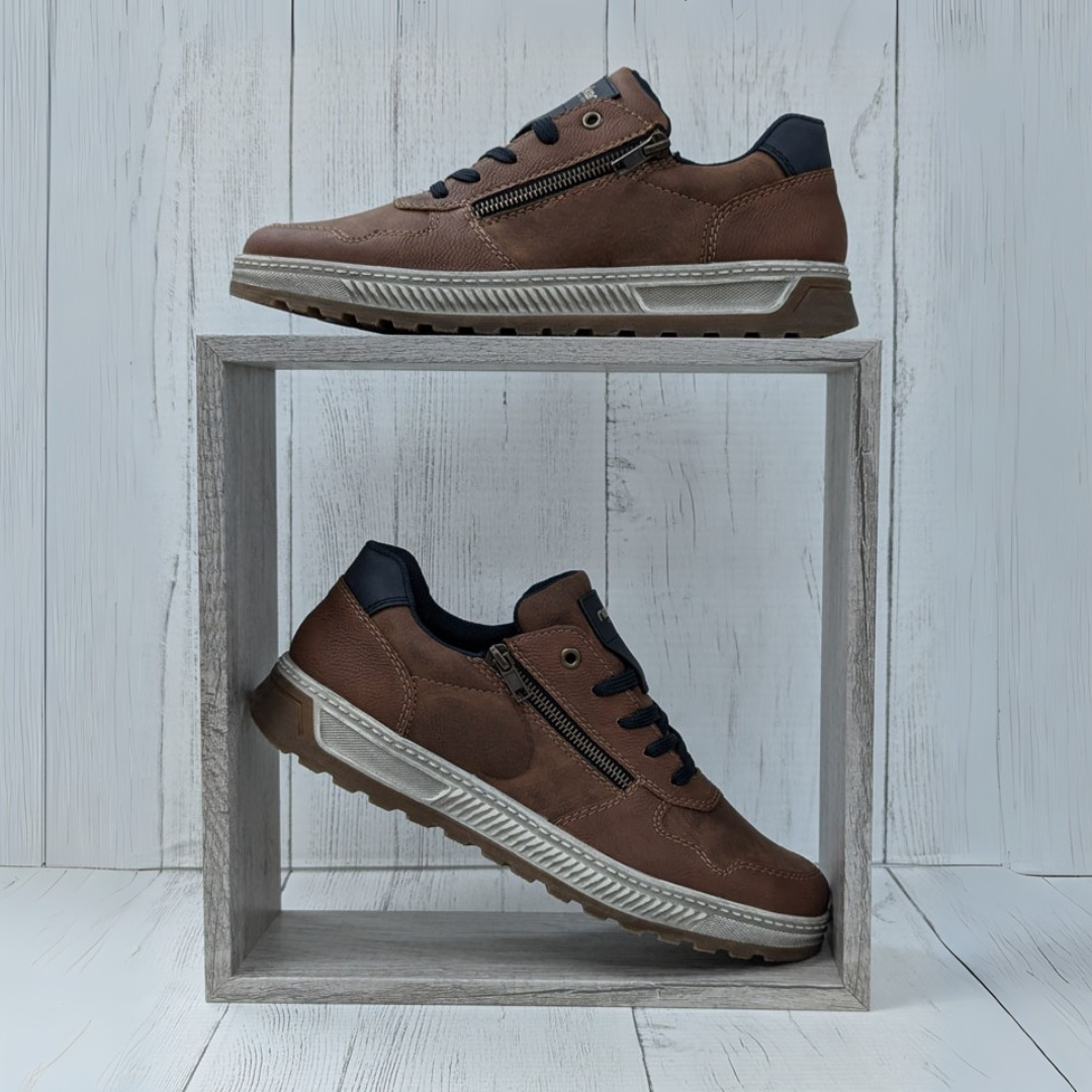Zapatillas de Cuero con Suelas Ortopédicas para hombre