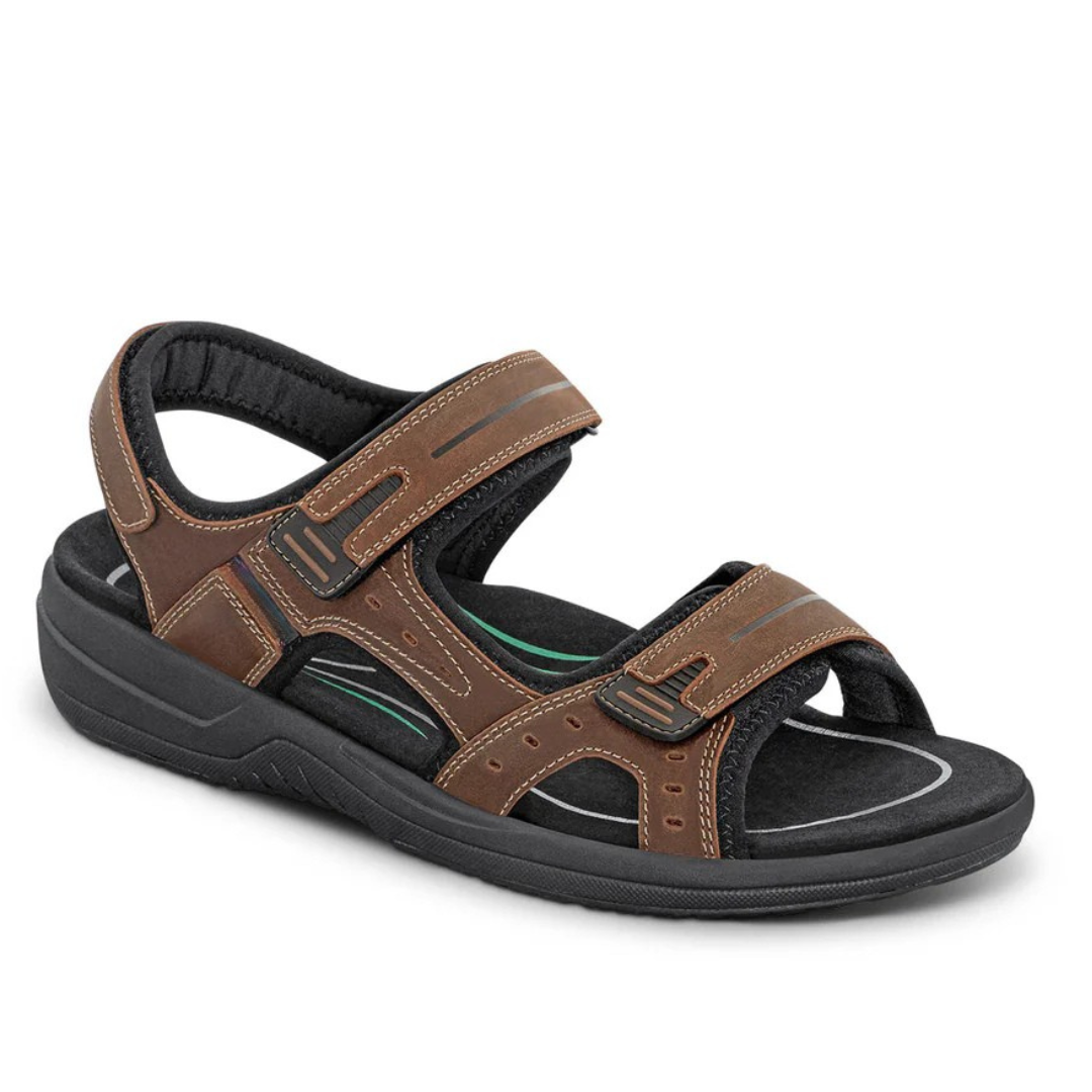 Sandalias Ortopédicas para Hombre con Cierre de Velcro y Suela Antideslizante