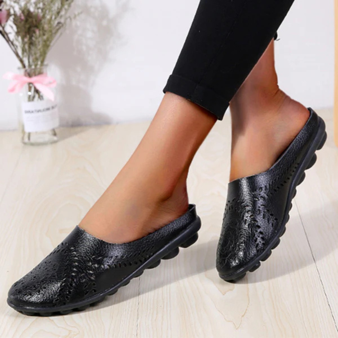 Mocasines elegantes con punta cerrada para mujer