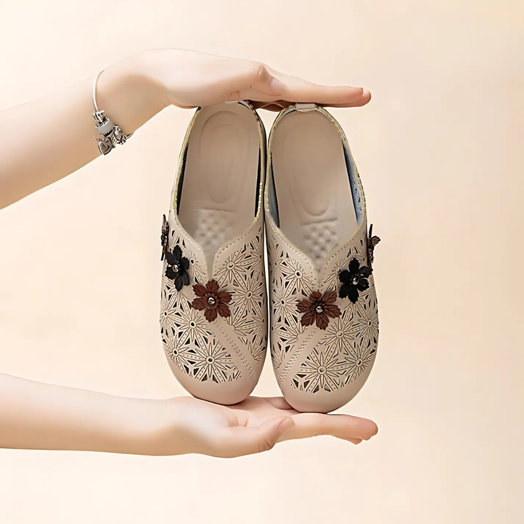 Sandalias elegantes con suelas ortopédicas para mujer