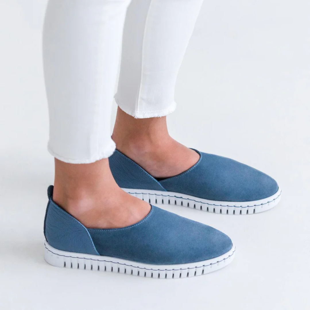 Zapatos Casuales Ortopédicas de Cuero para mujer
