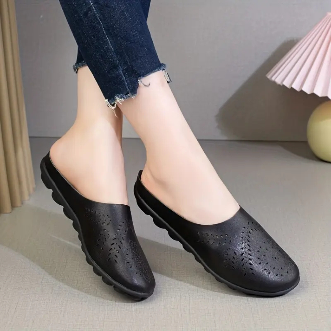 Mocasines elegantes con punta cerrada para mujer