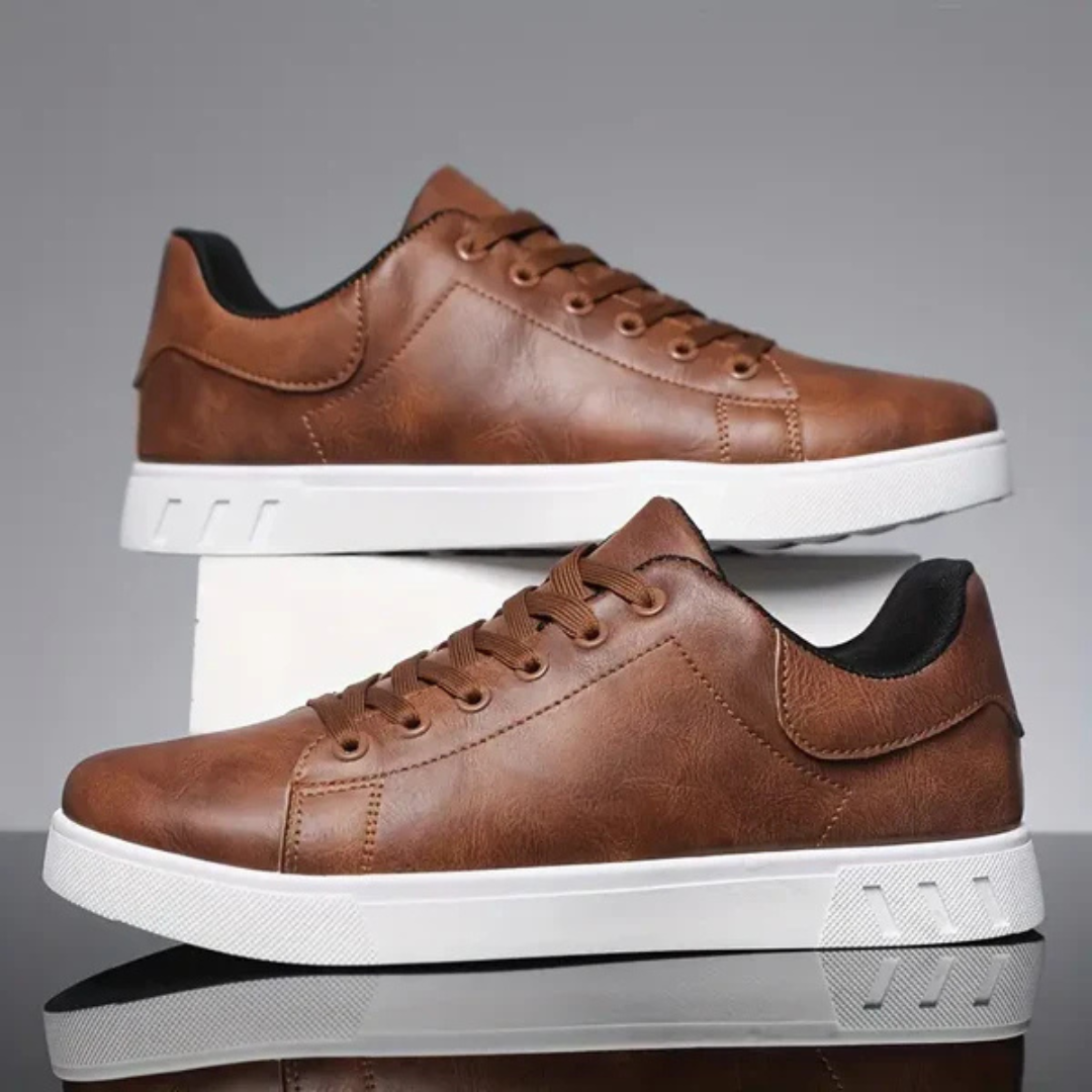 Zapato Ortopédico Casual de Cuero para Hombre