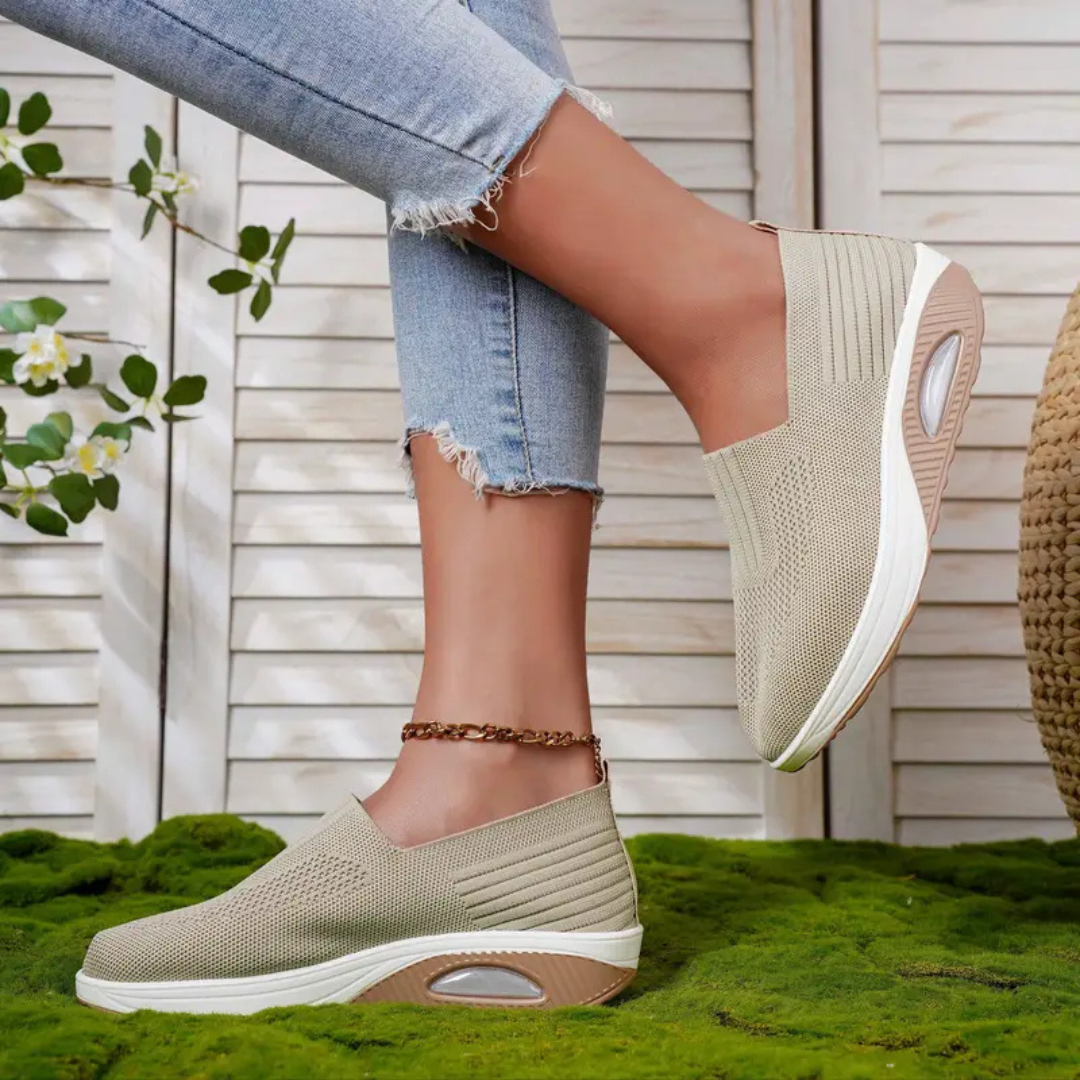 Zapatillas con Suela Gruesa y Amortiguación de Aire