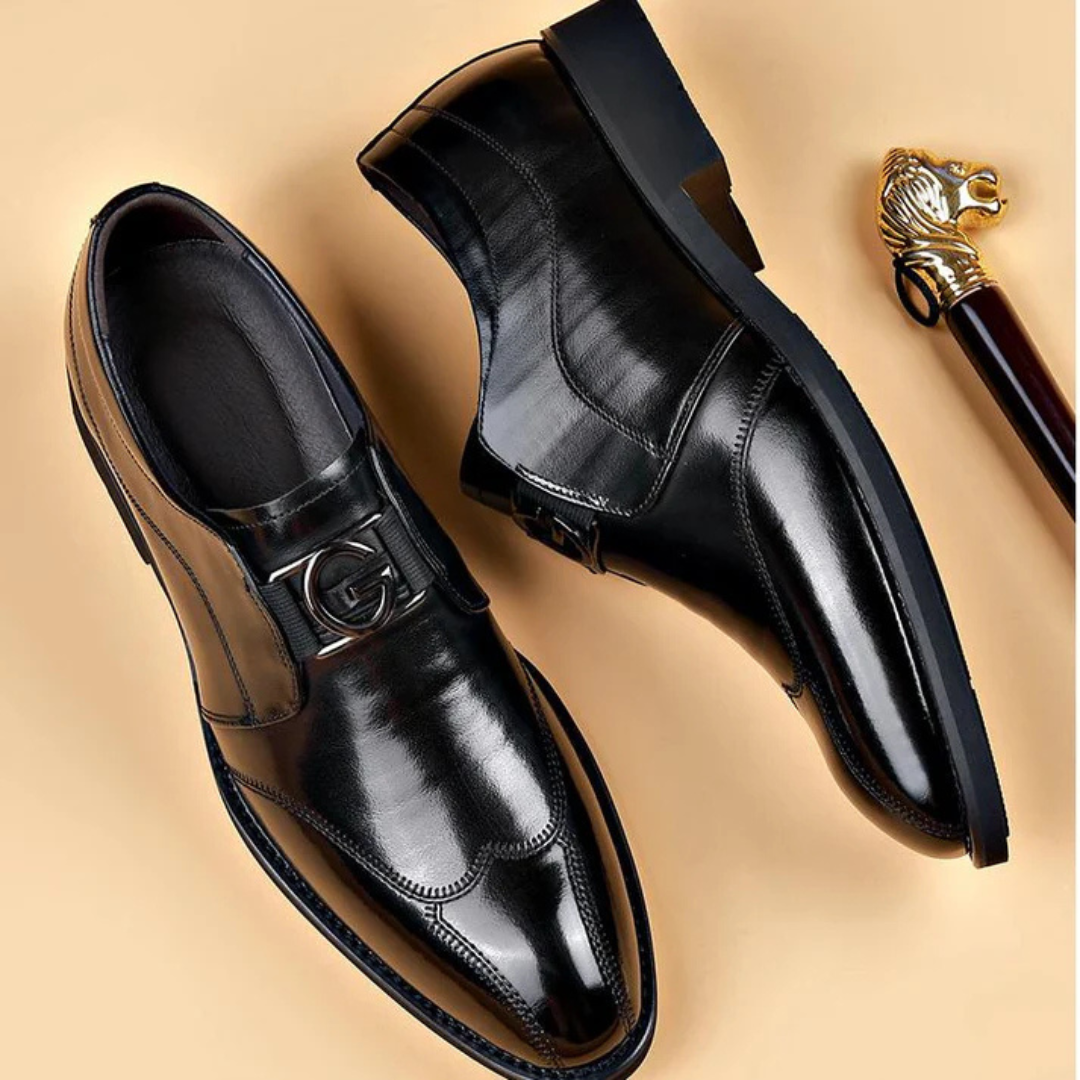 Zapatos formales de cuero de alta calidad para hombre