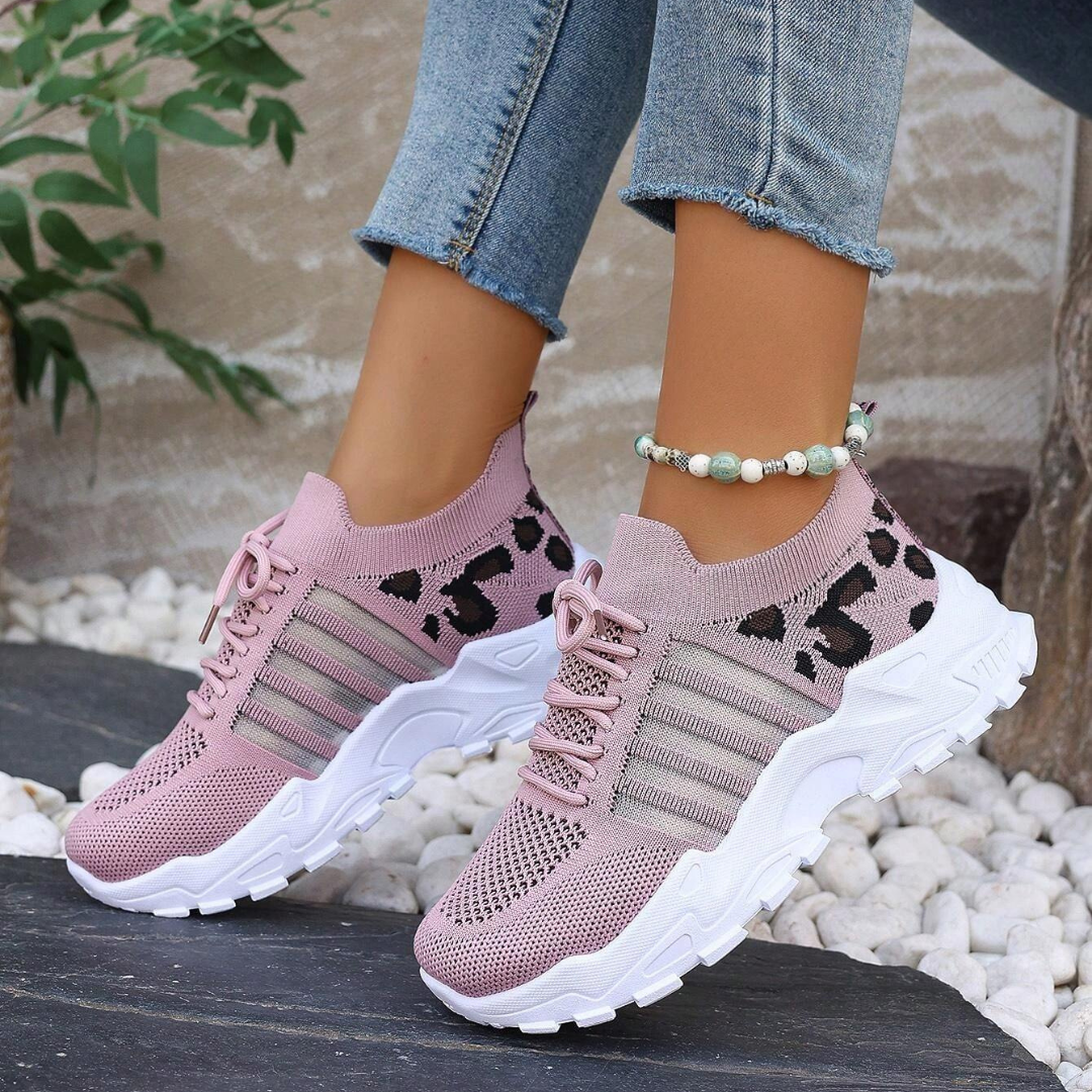 Zapatillas Deportivas de Mujer con Detalles de Animal Print®