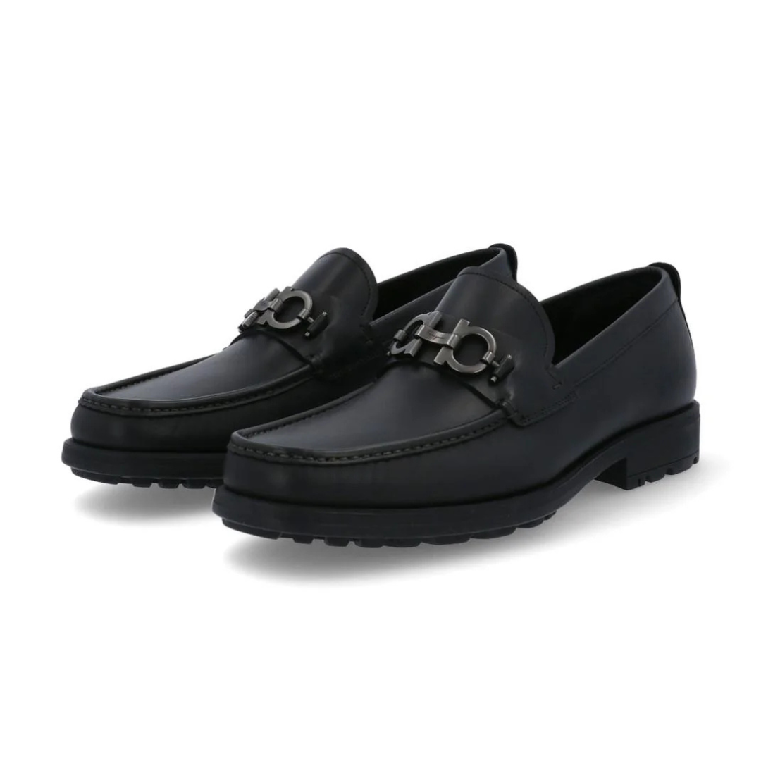 Mocasines Elegantes para Hombre con Diseño Clásico y Hebilla Decorativa
