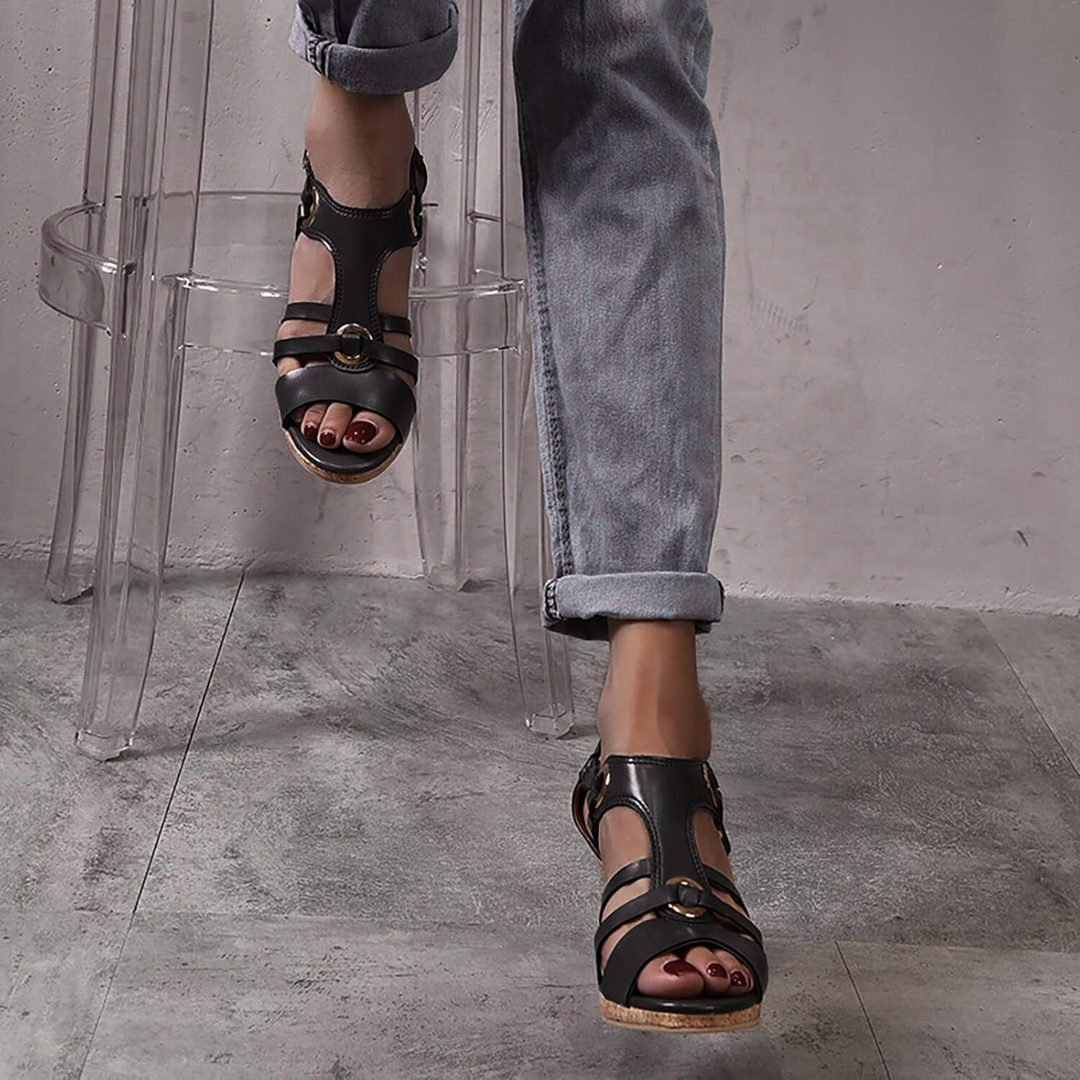 Sandalias modernas con Diseño de Tiras