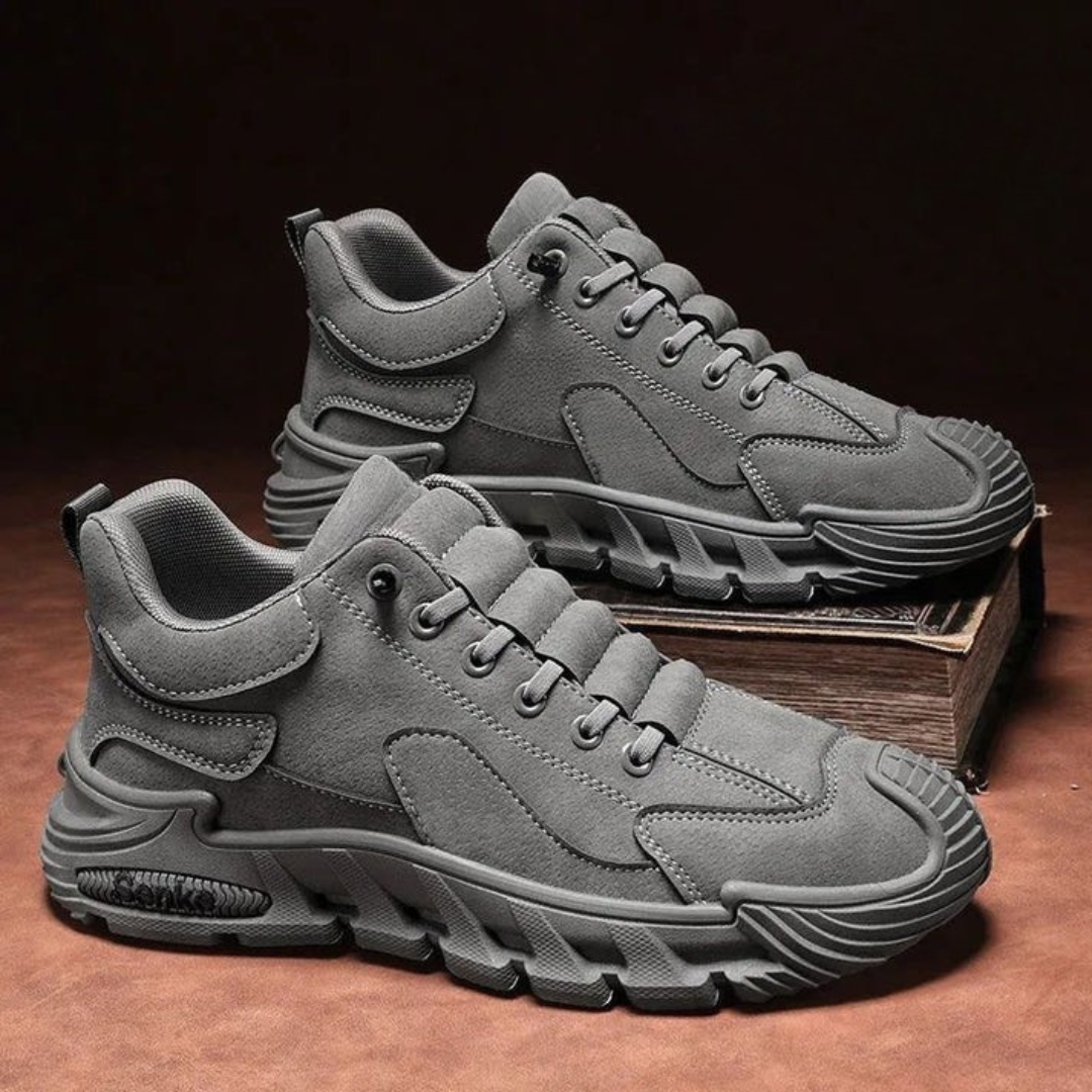 Zapatos antideslizantes de suela gruesa para hombre