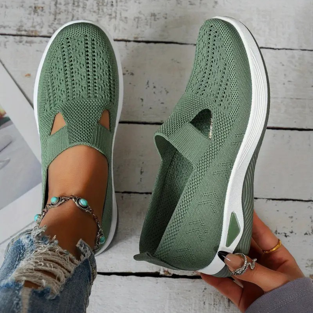 Zapatillas Deportivas Ortopédicas sin Cordones para Mujer