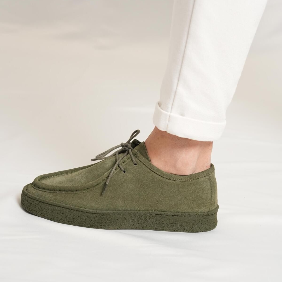Zapatos Casuales Clásicos de ante hechos a Mano