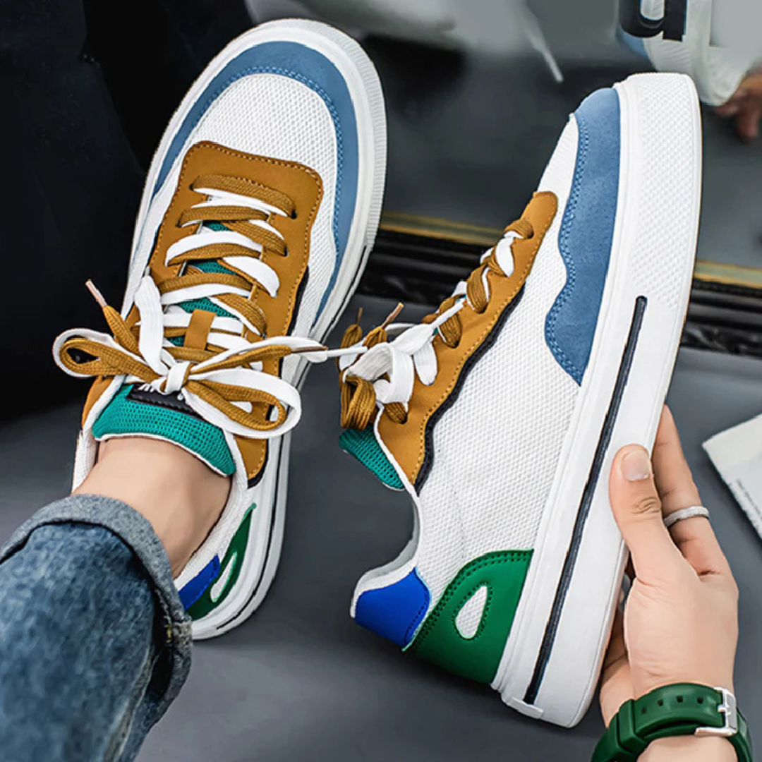 Zapatos con suelas ortopédicas y estilo urbano para hombre