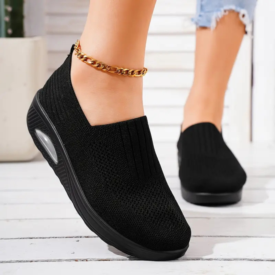 Zapatillas con Suela Gruesa y Amortiguación de Aire