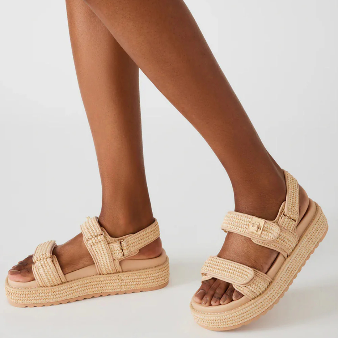 Sandalias ergonómicas con tiras ajustables para mujer