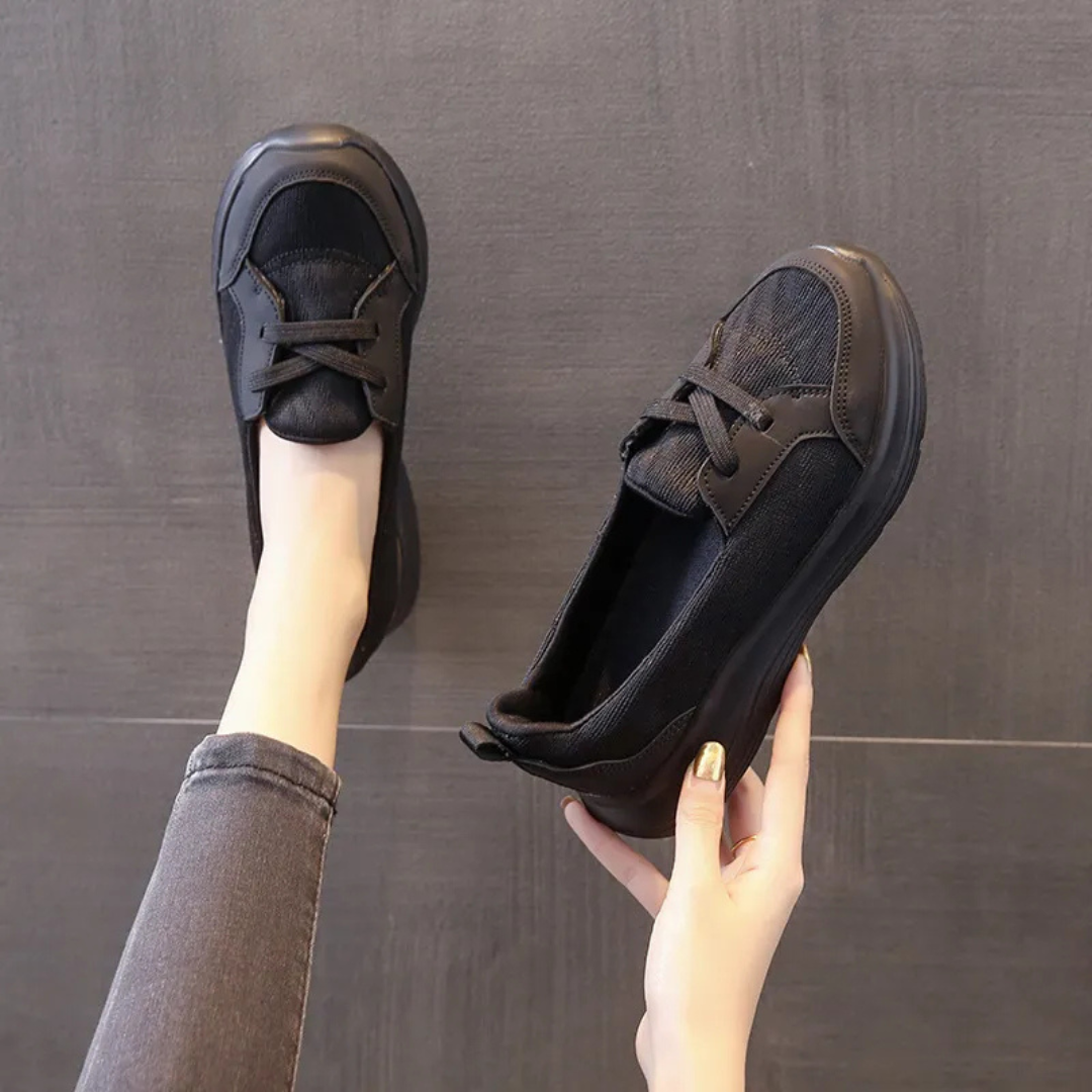 Zapatos ortopédicos sin cordones para mujer con soporte para el arco y suela antideslizante®