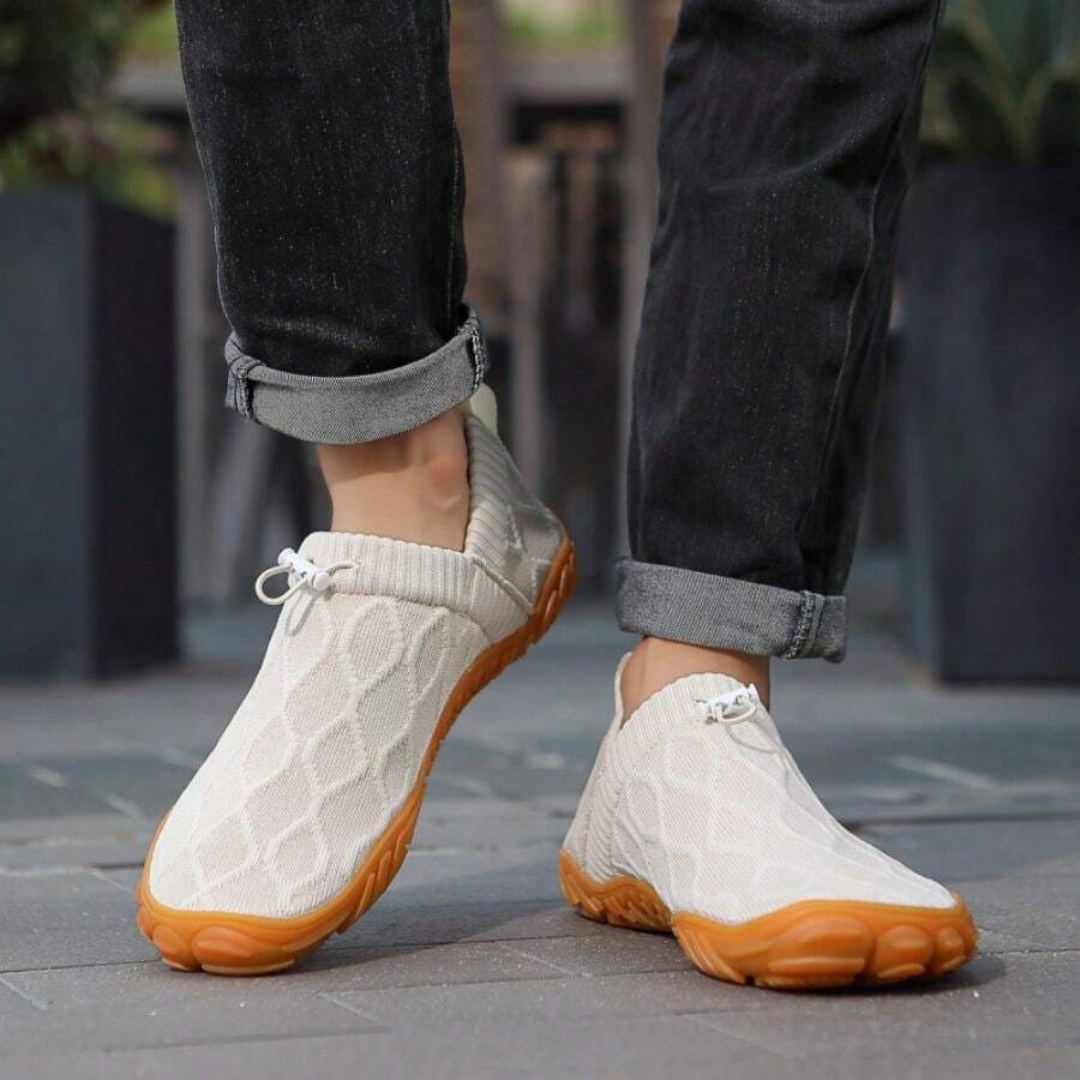 Zapatillas de paseo en tela transpirable y antideslizantes para mujer