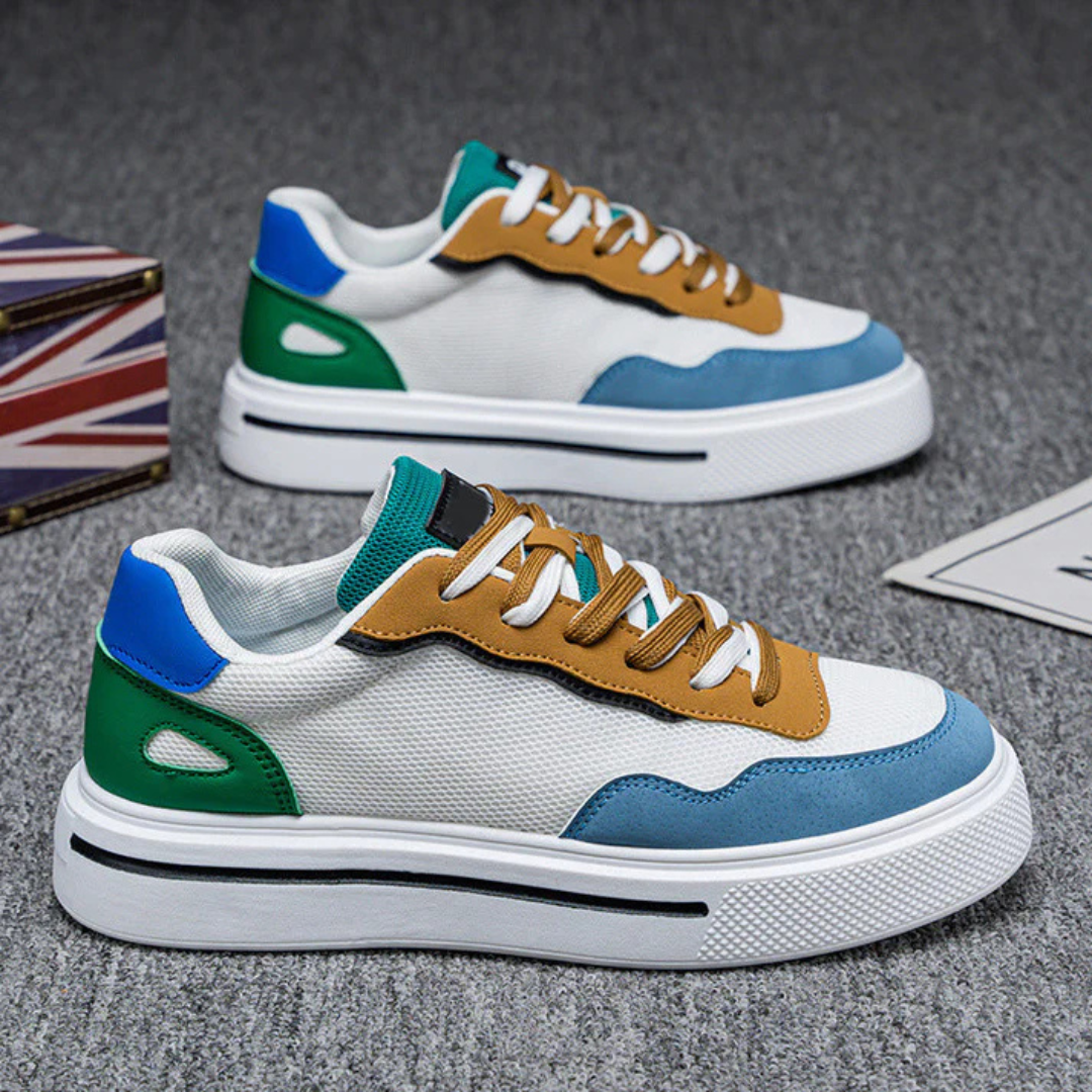 Zapatos con suelas ortopédicas y estilo urbano para hombre
