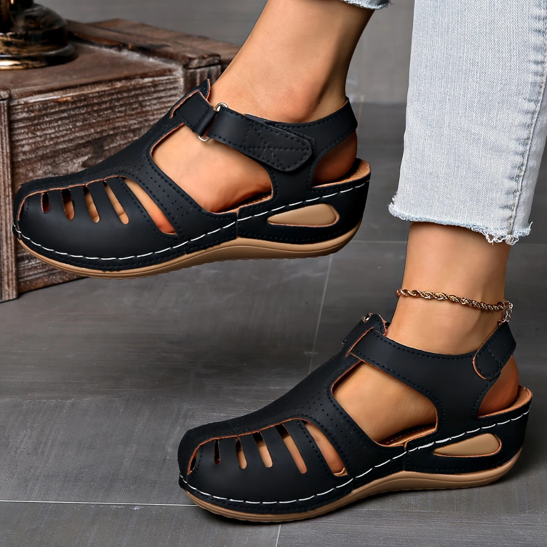 Sandalias ortopédicas ligeras y transpirables de Cuero