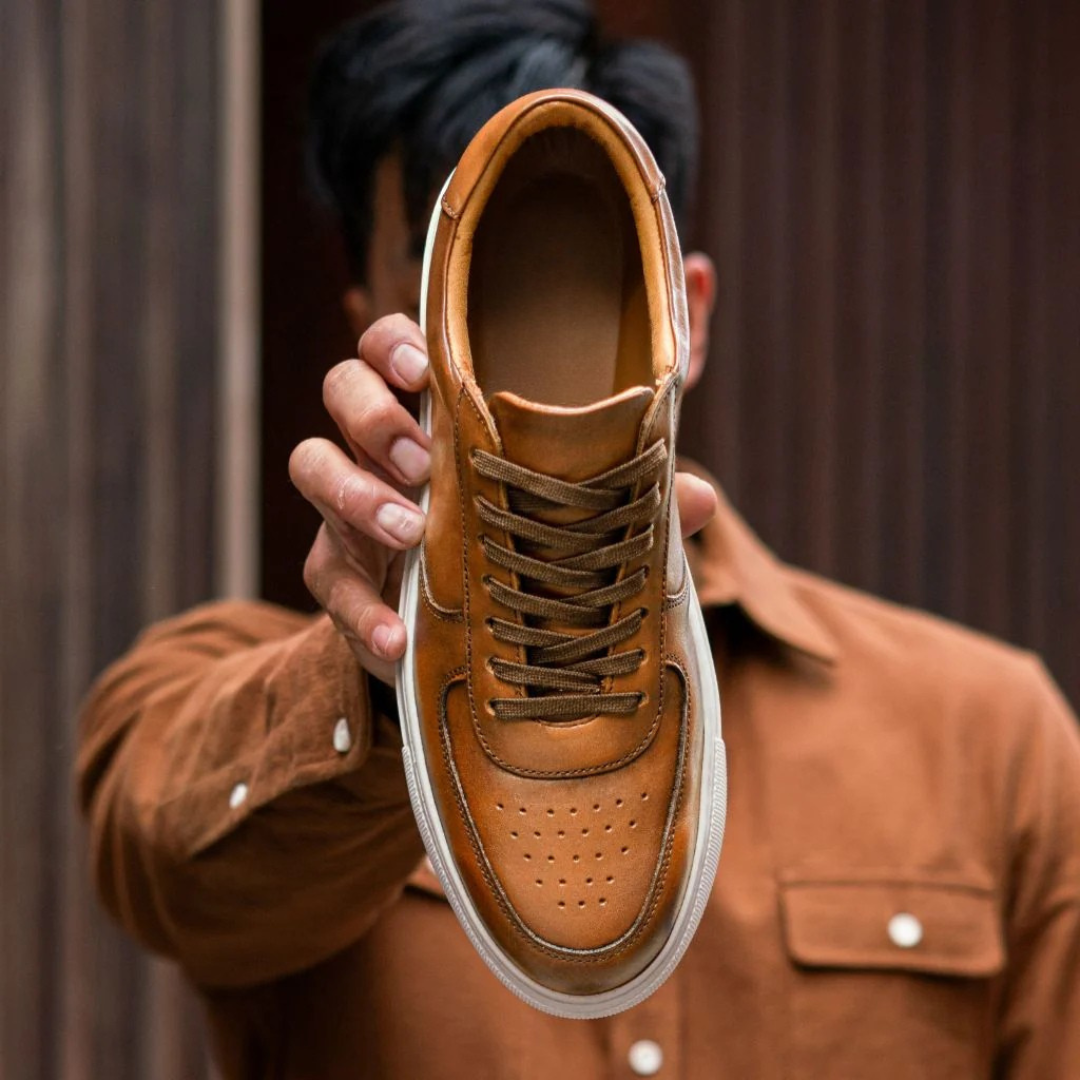 Zapatos de estilo clásico en suave piel italiana para hombre®