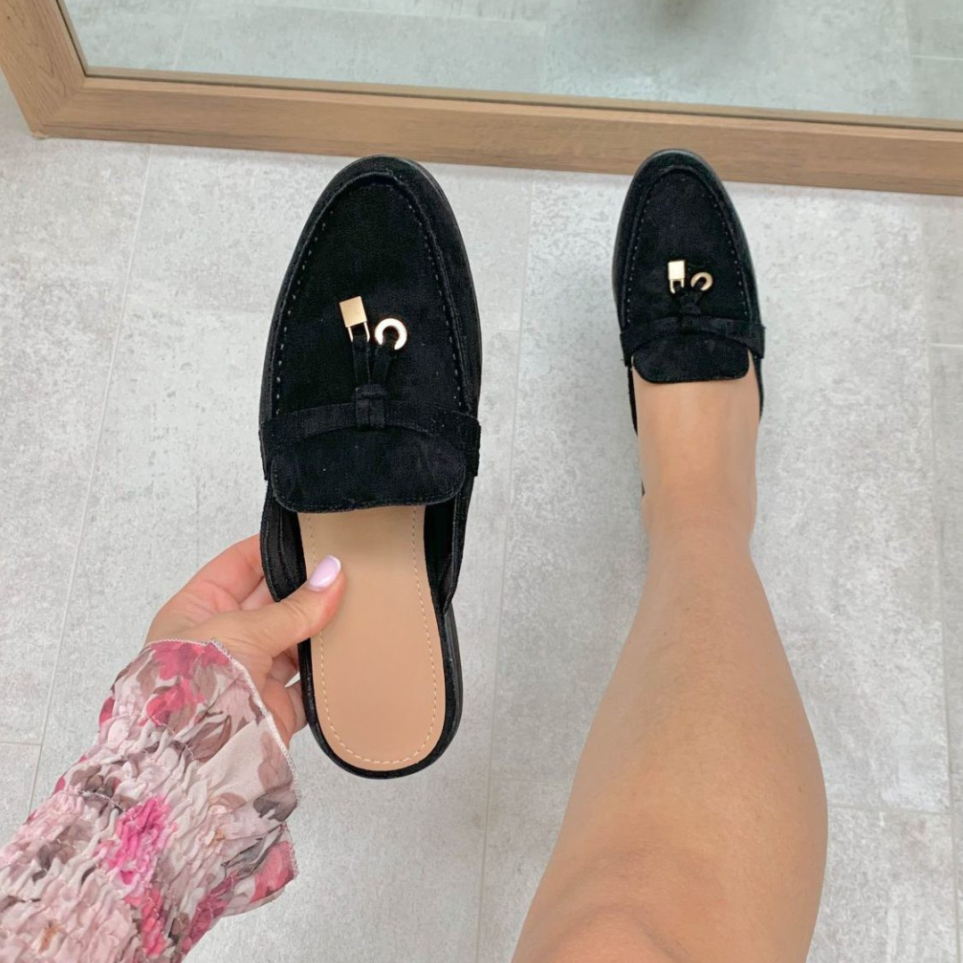 Sandalias elegantes con punta cerrada para mujer
