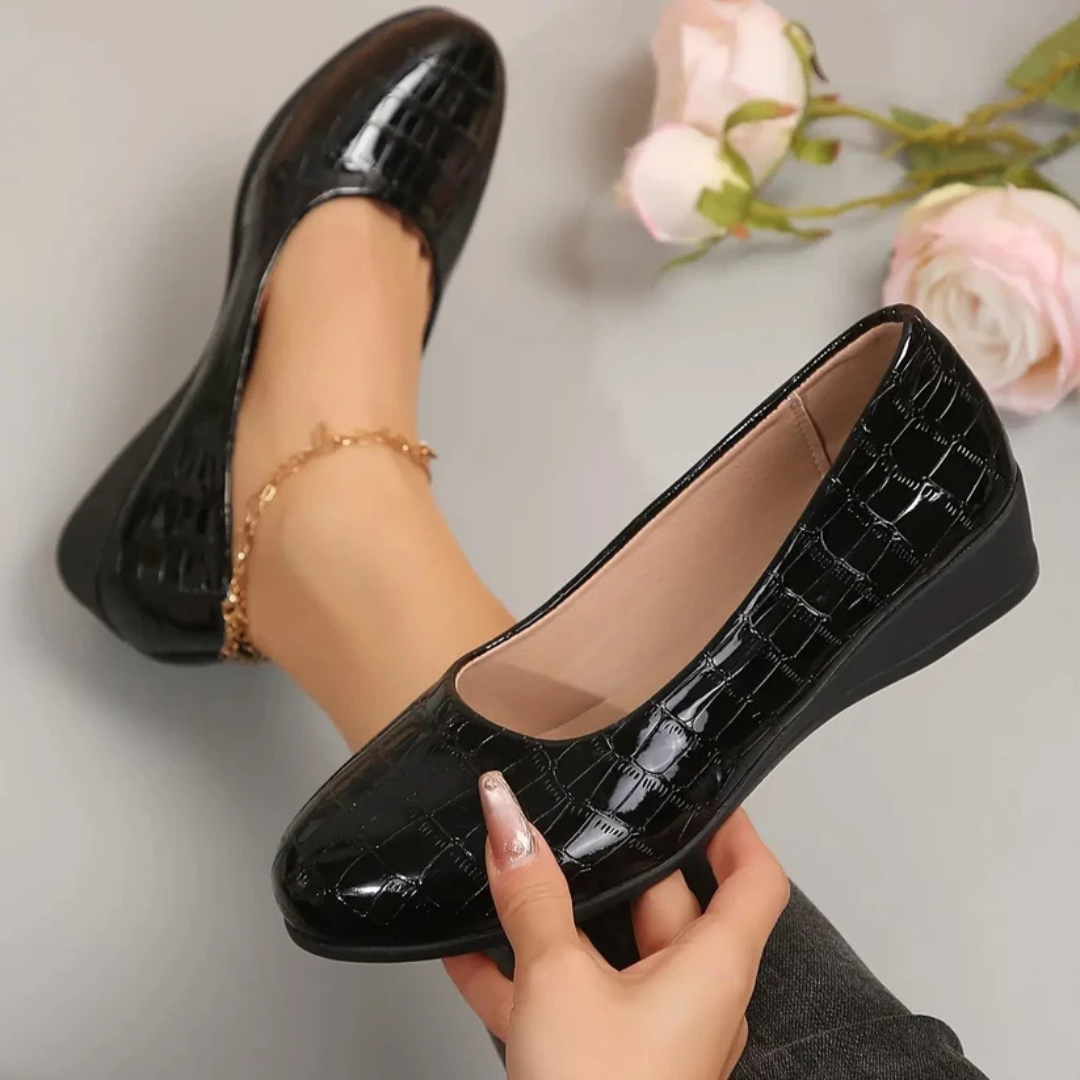 Zapatos de cuero ligeros para mujer con un diseño elegante®