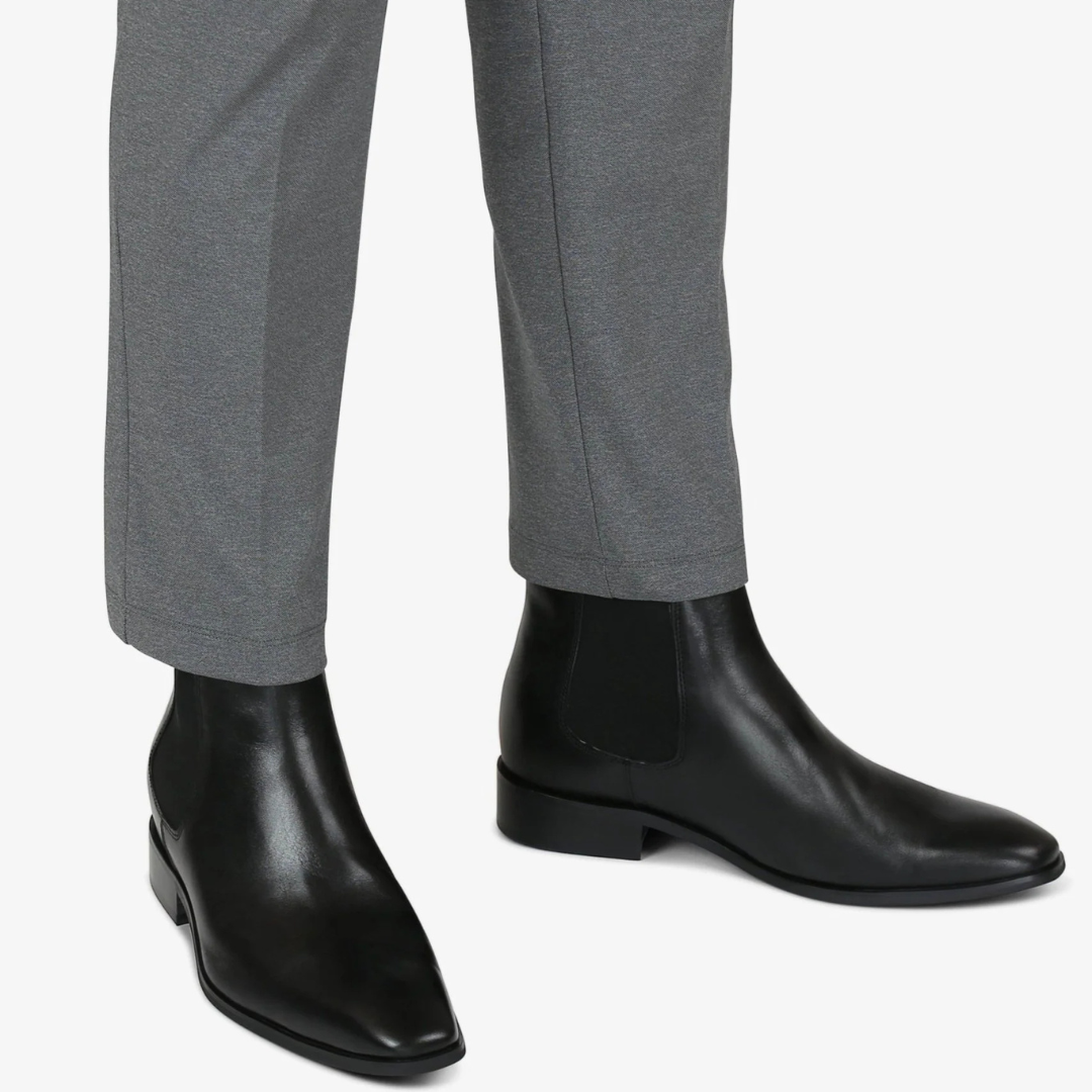 Botas con alza de tacon para hombre