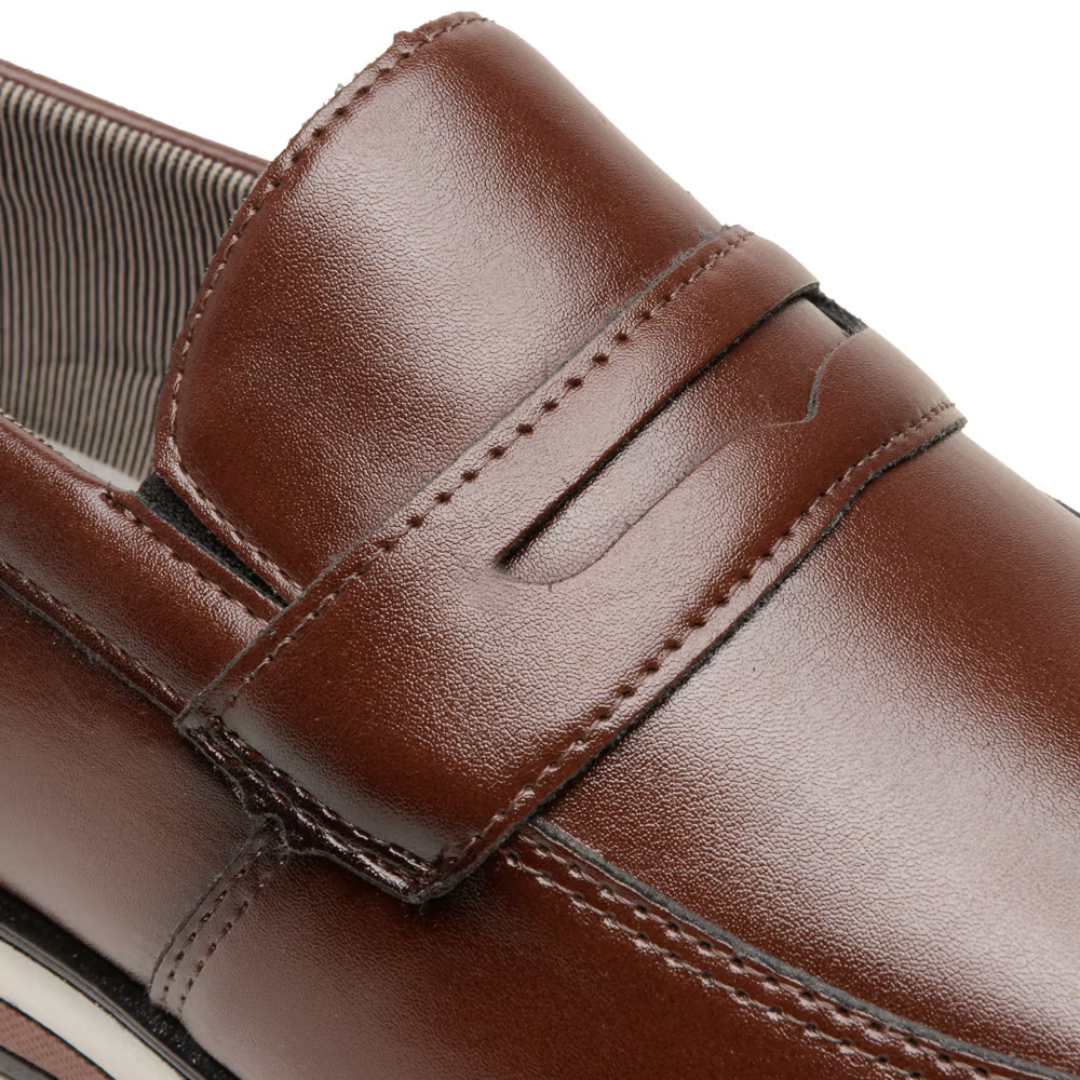 Mocasines Ortopédicos de Cuero para Hombre