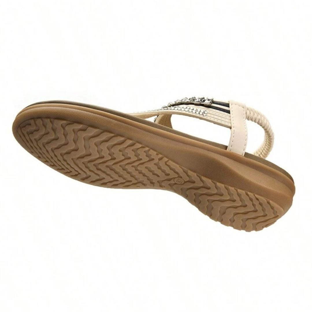 Sandalias de Cuero con Suela Ortopédica