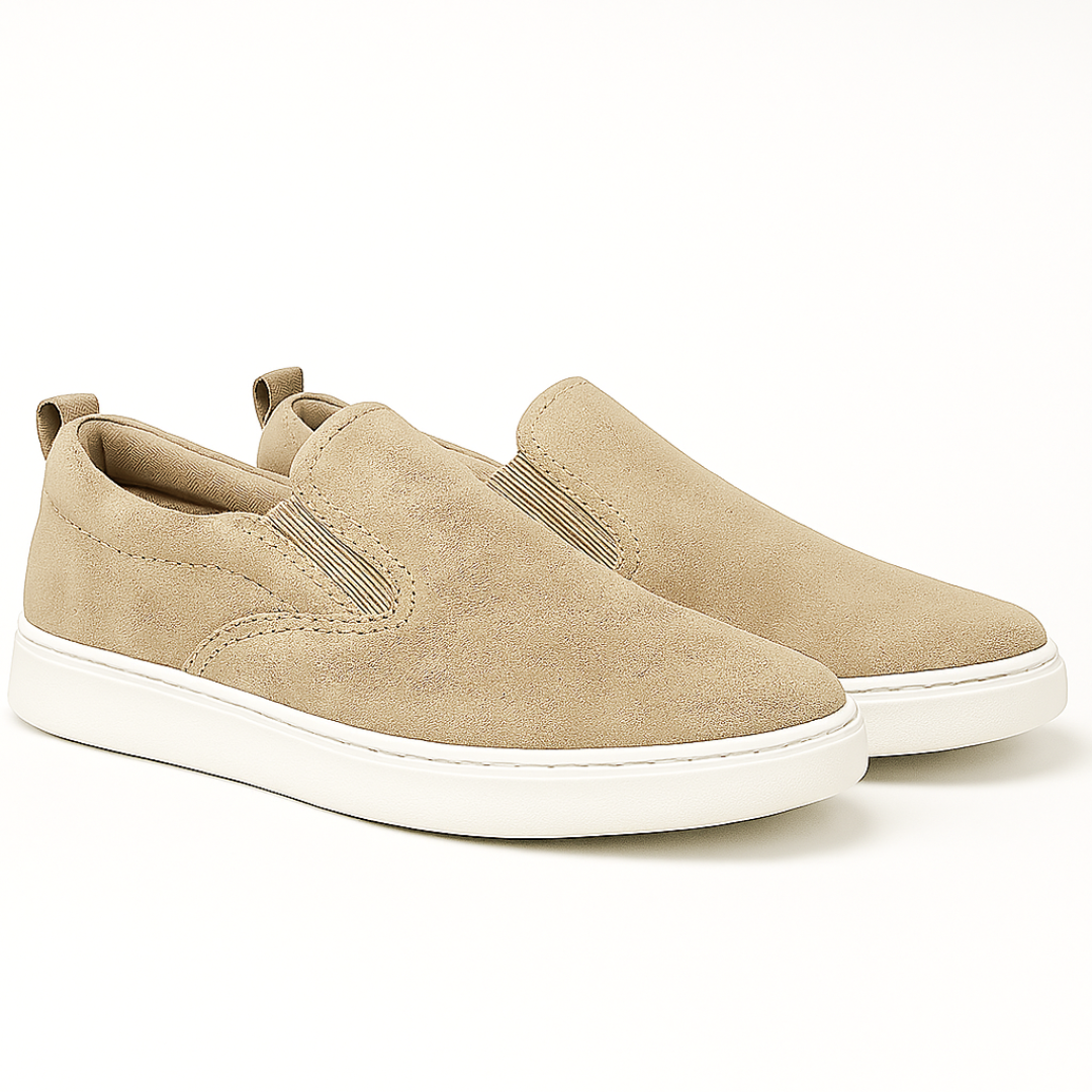 Mocasines ortopédicos de gamuza para hombre