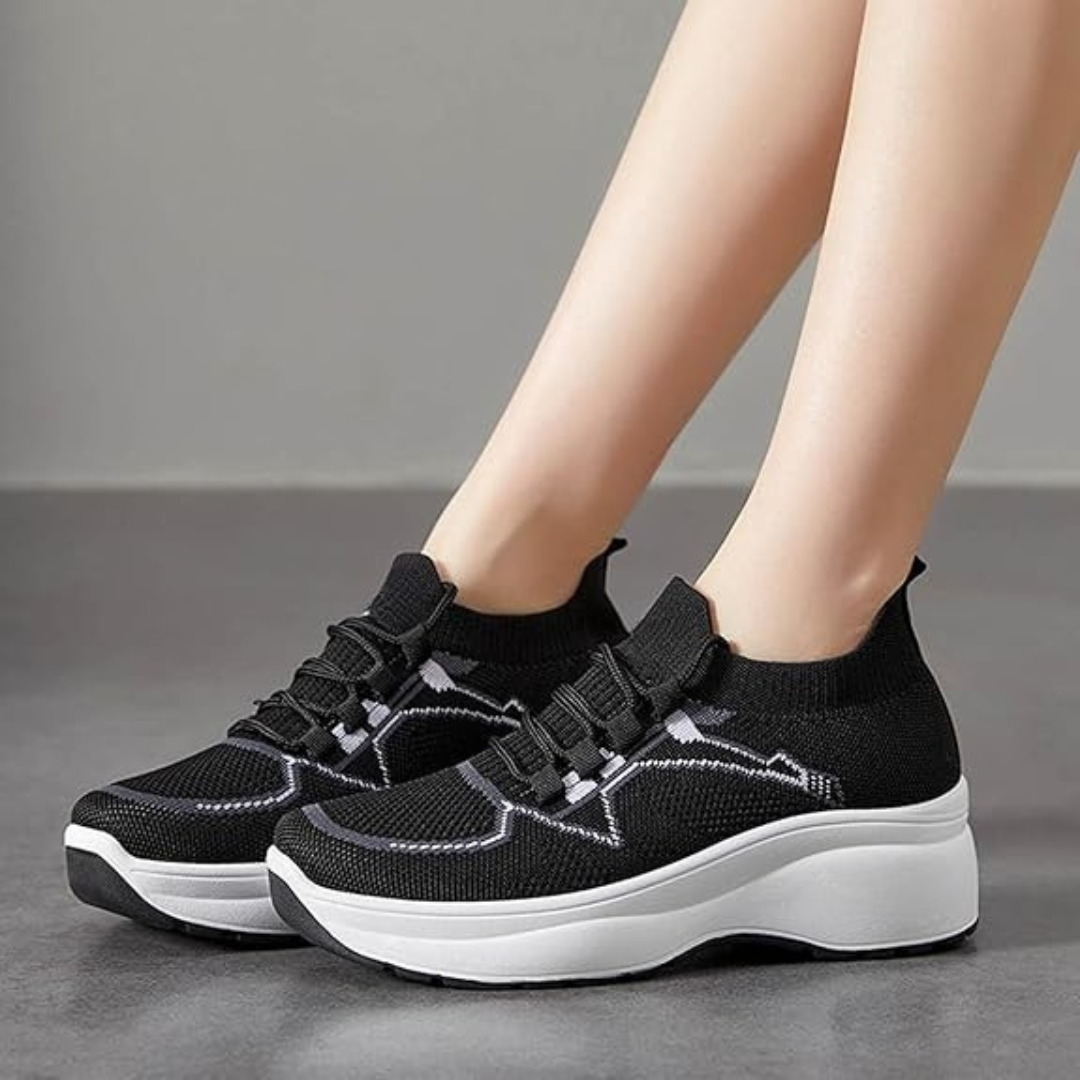 Zapatos ergonómicos con suela ortopédica para mujer