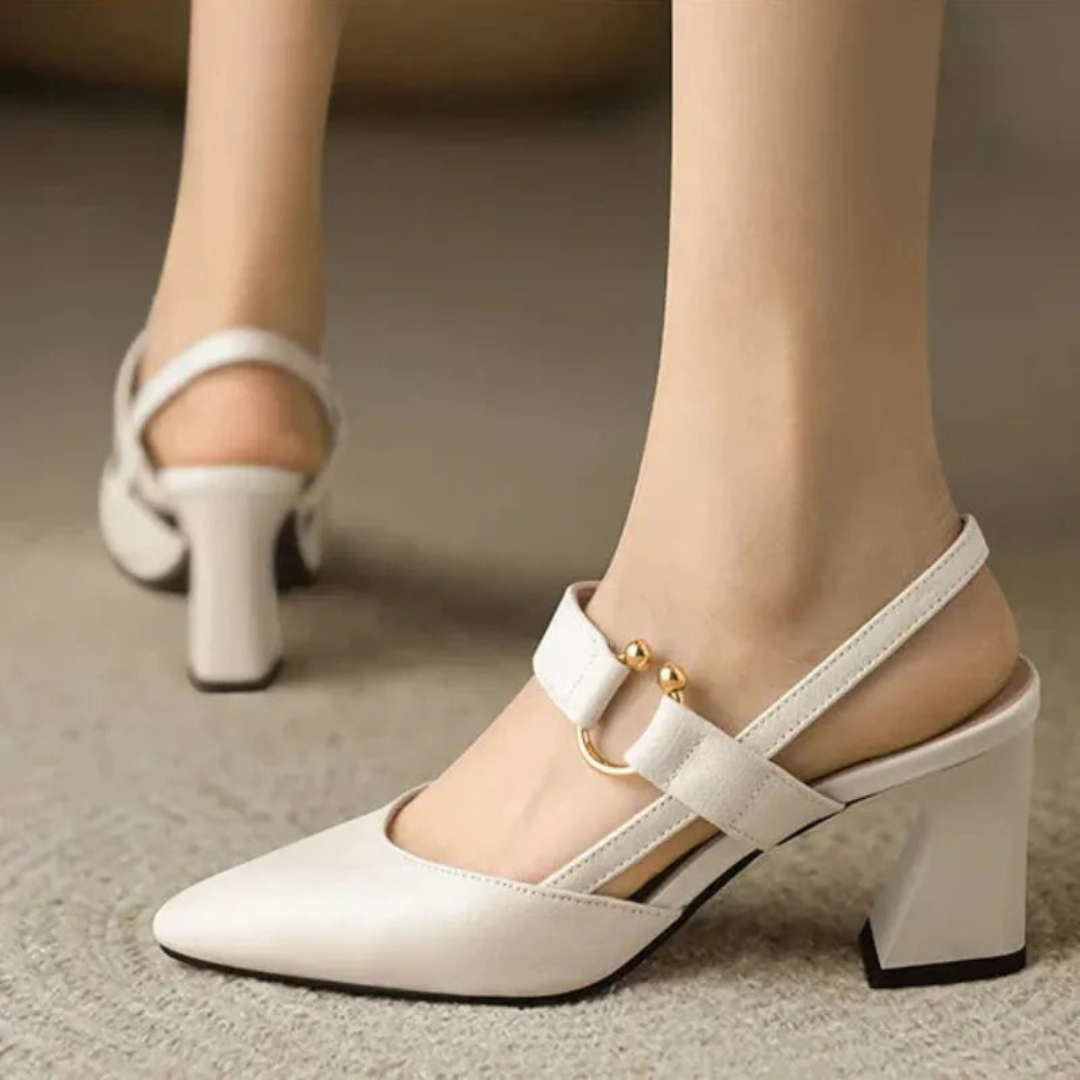 zapatos ortopédicos Cómodos de tacón medio para mujer®