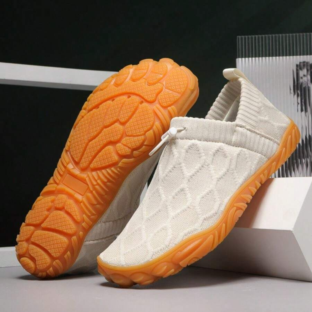 Zapatillas de paseo en tela transpirable y antideslizantes para mujer