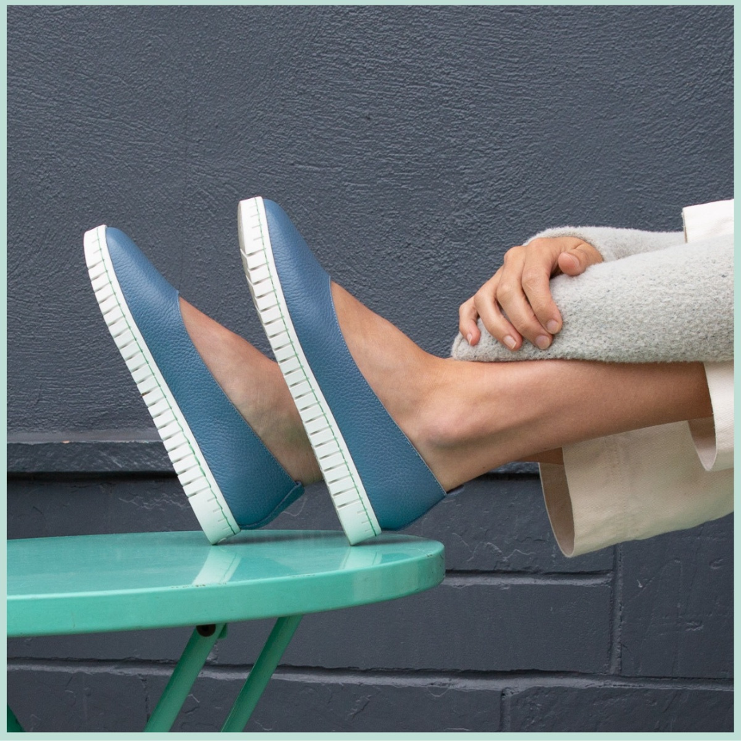 Zapatos Casuales Ortopédicas de Cuero para mujer