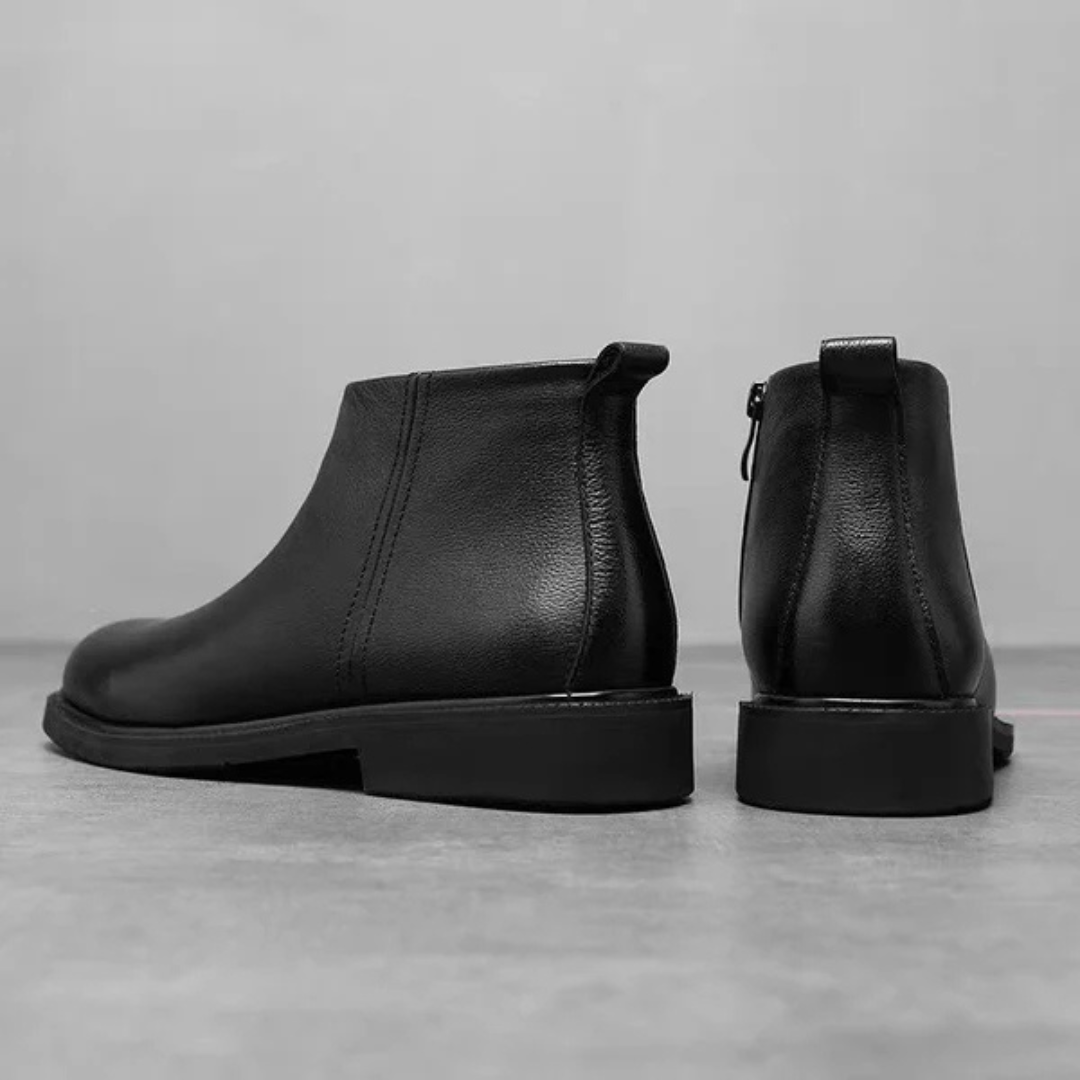Zapatos de Cuero Antideslizantes para Hombre