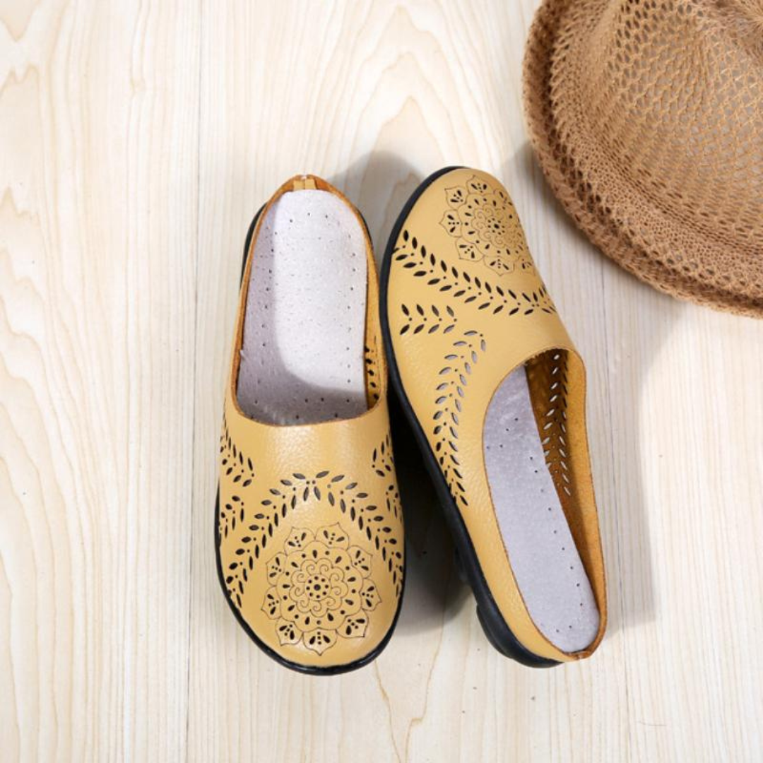 Mocasines elegantes con punta cerrada para mujer