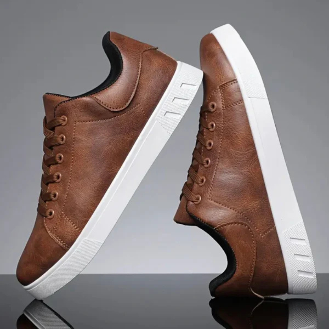 Zapato Ortopédico Casual de Cuero para Hombre